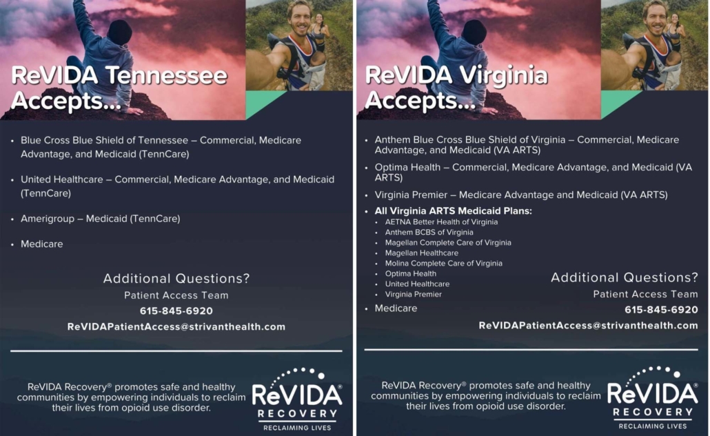 ReVIDA Accepts Insurance